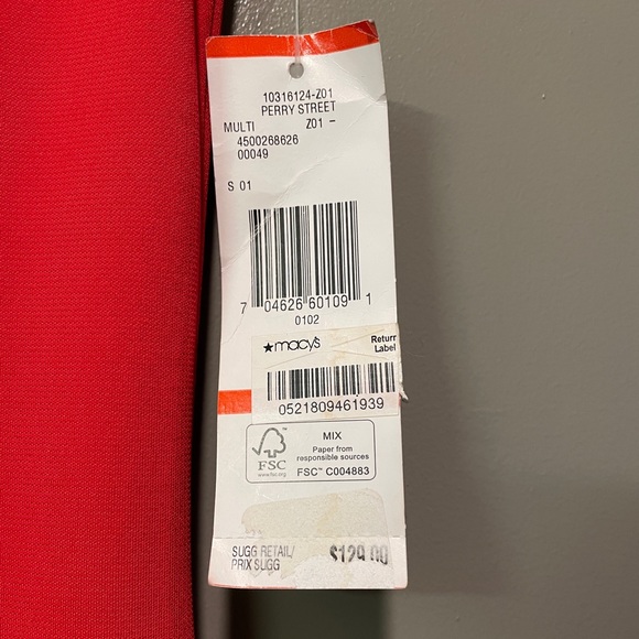 Jones New York Color Block Sheath Dress sz PP - Picture 4 of 8